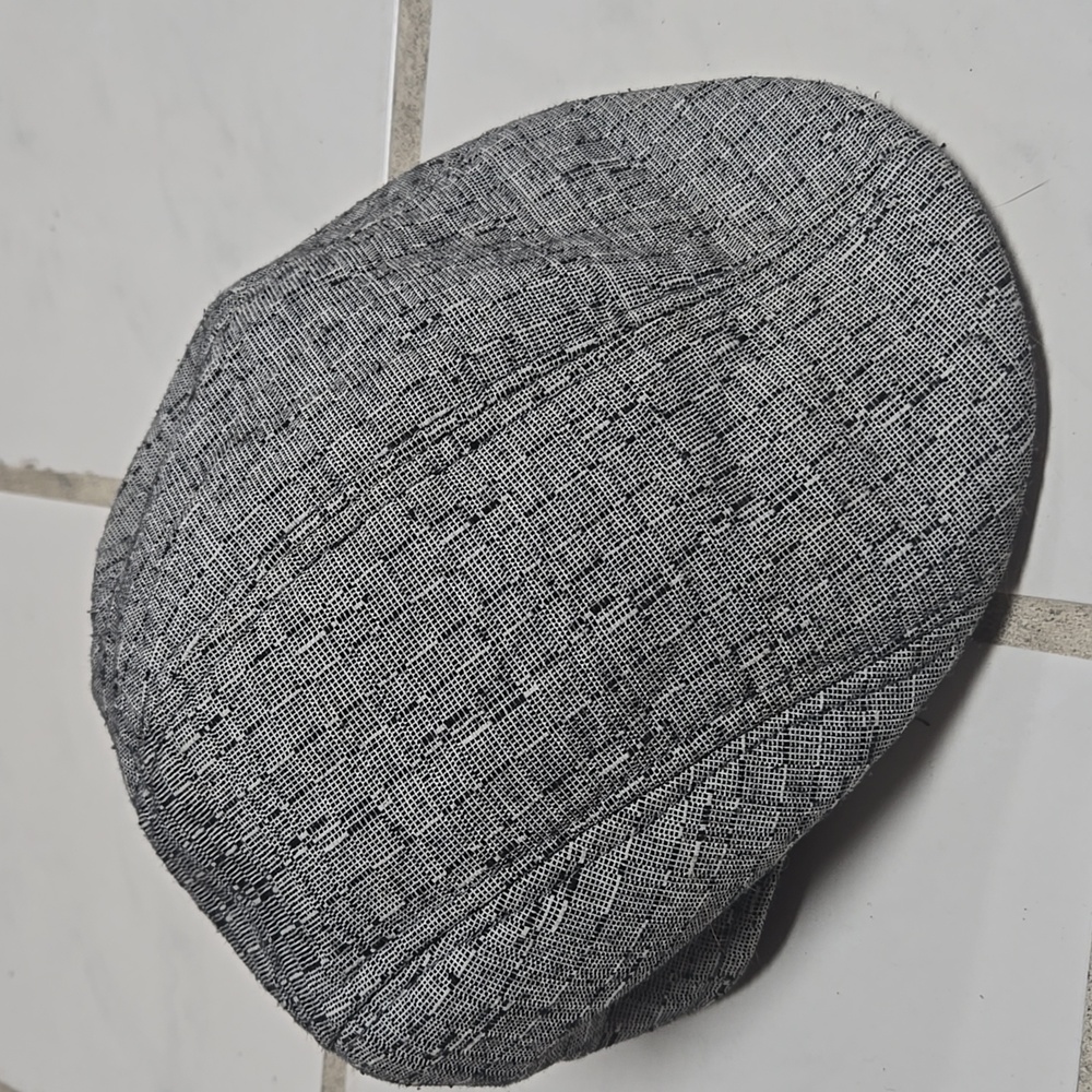Unbranded grandpa hat grey and black new condition